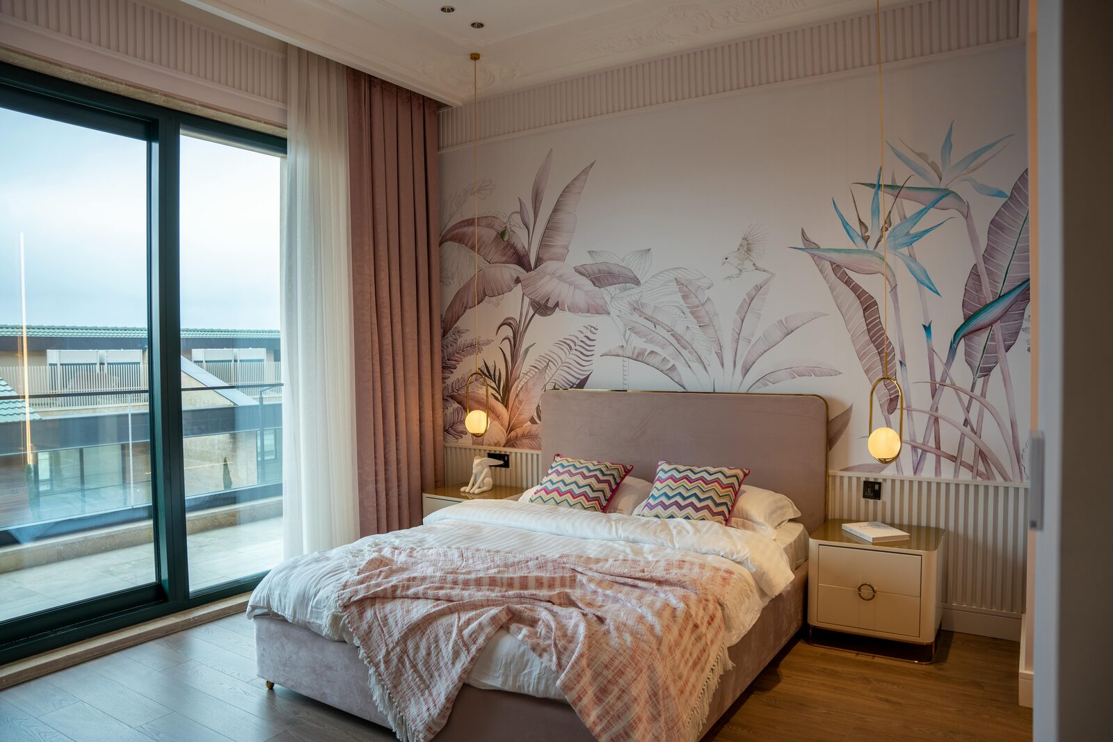 Tropical mural wallpaper Gurgaon