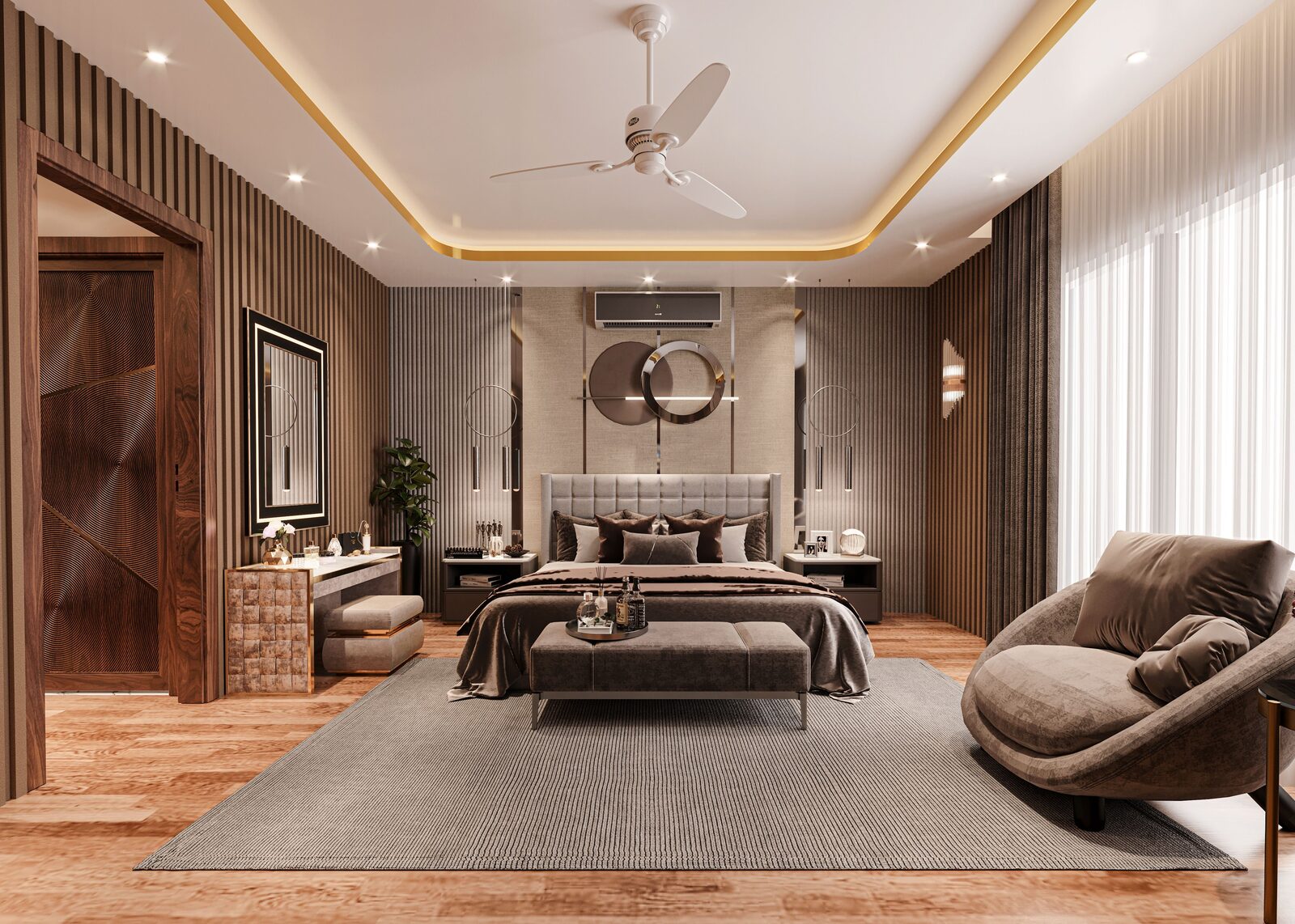 Luxury interior design by Space and Story Gurgaon