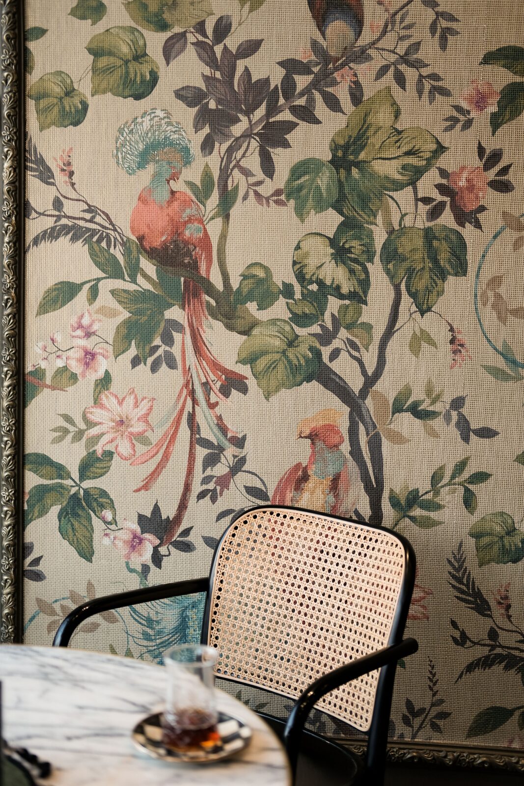 Designer wallpaper installation Gurgaon by Space and Story